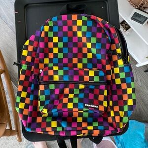 Yak Pak multi-color backpack, nwot